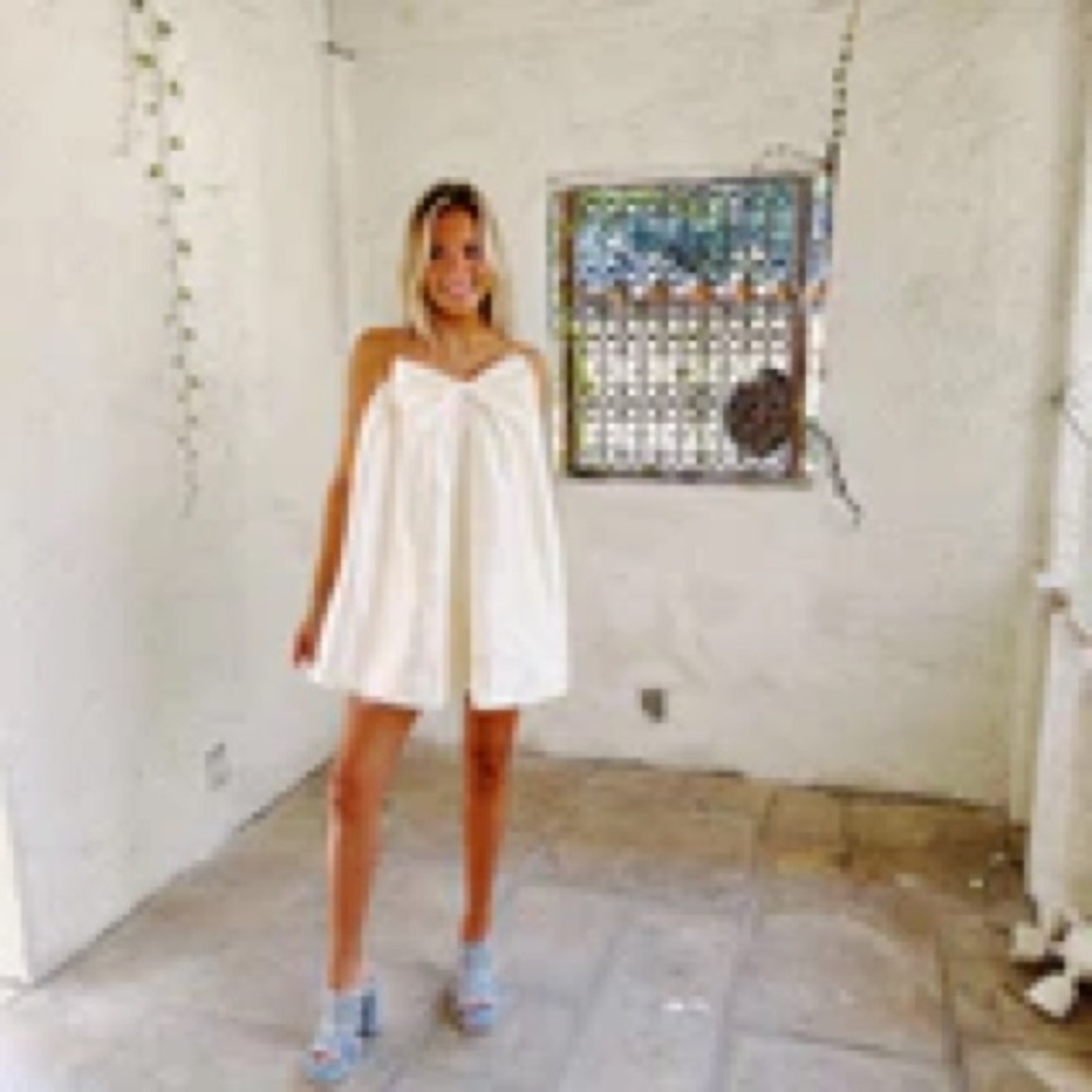 Chic champagne Mini Dress
